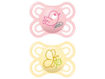 Immagine di MAM ciuccio Perfect silicone 2-6 mesi 2 pz Circular PP rosa - Ciucci