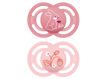 Immagine di MAM ciuccio Perfect silicone 16+ mesi 2 pz Circular PP rosa