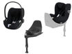 Immagine di Cybex Cloud T + Sirona T + Base T isofix | Bundle completo T-Line Plus sepia black - Seggiolini per neonati