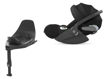 Immagine di Cybex Cloud T i-Size + Base T isofix | Bundle neonato 0-24 mesi Comfort sepia black