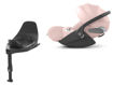 Immagine di Cybex Cloud T i-Size + Base T isofix | Bundle neonato 0-24 mesi Plus peach pink - Seggiolini per neonati