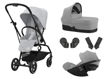 Immagine di Cybex trio Eezy S Twist+2 con Cloud G fog grey - Passeggini trio