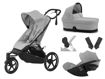 Immagine di Cybex trio Avi Spin con Cloud G fog grey - Passeggini trio