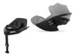 Immagine di Cybex Cloud G i-Size + Base G isofix | Bundle neonato 0-24 mesi Plus stone grey - Seggiolini per neonati