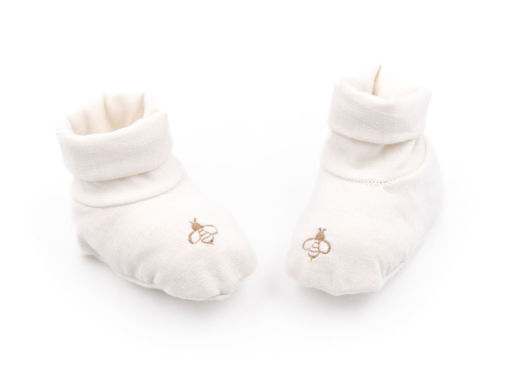 Immagine di Bamboom babbucce per neonato Pure Bees - Calzine per neonato