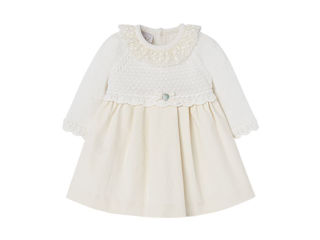 Immagine di Paz Rodriguez abito bambina maglia cream 004-112838 tg 3 mesi - Vestiti