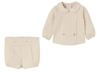 Immagine di Paz Rodriguez blusa e short light brown 106-153102 tg 6 mesi - Vestiti