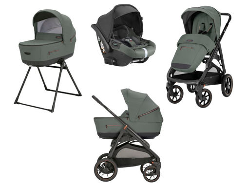Immagine di Inglesina Sistema Quattro Aptica XT + Darwin Recline i-Size taiga green 2024 - Trio Inglesina