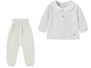 Immagine di Paz Rodriguez completo in lana cream 003-112896 + 016-111986 tg 9 mesi - Vestiti