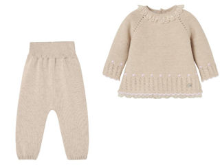 Immagine di Paz Rodríguez completo neonato Alegria light brown/chalk pink 003-123087 + 016-121986 tg 6 mesi - Vestiti