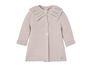 Immagine di Paz Rodríguez cappottino neonato Alegria Light Brown 009-123100 tg 12 mesi - Capi spalla