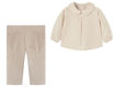 Immagine di Paz Rodríguez completo Alegria light brown/chalk blue + pantaloni sand 006-153104 + 007-152846 tg 6 mesi