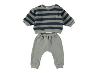 Immagine di Petit Indi completo 2 pz Twilight collection grigio/blu B.16.21 9 mesi - Vestiti