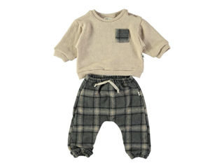 Immagine di Petit Indi completo 2 pz Smart Collection grigio/beige B.17.41 6 mesi - Vestiti