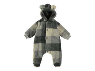 Immagine di Petit Indi tuta con cappuccio Type Collection grigio/beige B.19.50 1 mese - Capi spalla