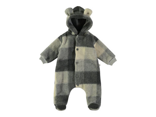 Immagine di Petit Indi tuta con cappuccio Type Collection grigio/beige B.19.50 1 mese - Vestiti