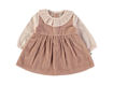 Immagine di Petit Indi vestito bimba Sweetly Collection rosa antico B.22.05 6 mesi