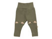 Immagine di Wooly Organic leggings con orecchie di peluche 74/80 cm leaf tea DR-94-74-142/143 - Pantaloni