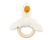 Immagine di Wooly Organic sonaglio oca con anello in legno T-934-G-07