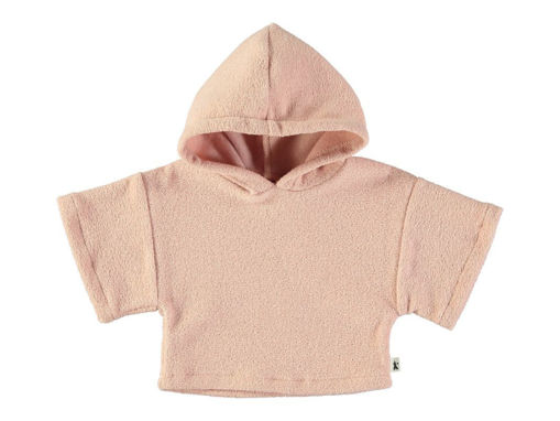Immagine di Petit Indi poncho Sweetly Collection rosa cipria BK.44.04 18 mesi - Accappatoi