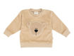 Immagine di Wooly Organic maglione ricamato in cotone biologico GOTS 74/80 cm savannah V-187-74-143 - Maglie