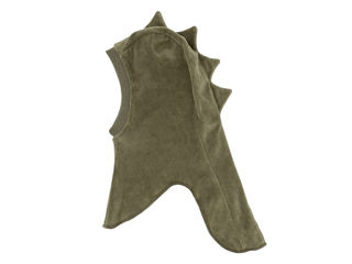 Immagine di Wooly Organic passamontagna in ciniglia Dino in cotone biologico 48/50 cm tea leaf VR-108-48-142 - Cappelli