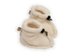 Immagine di Bamboom babbucce con chiusura a cordino in bambù warm white 1040-345 - Calzine per neonato