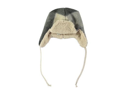 Immagine di Petit Indi cappello con paraorecchie Type Collection grigio/beige A.107.50 T1 - Cappelli