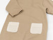 Immagine di Bamboom tutina con tasche teddy mocha sand 1042-347 tg 1 mese