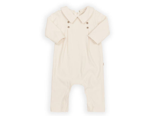 Immagine di Bamboom tutina con colletto elegante warm white 1044-345 tg 1 mese - Tutine