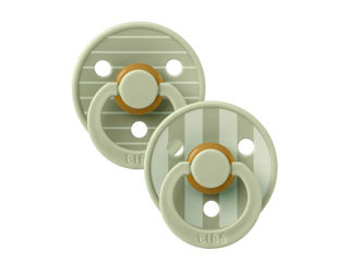 Immagine di Bibs set 2 ciucci in caucciù Studio 6+ m salvia - Ciucci