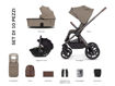 Immagine di Venicci trio Upline 2 powder con Tiago beige - Passeggini trio