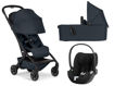 Immagine di Joolz trio Aer2 dark navy blue + Cybex Cloud T i-Size comfort sepia black