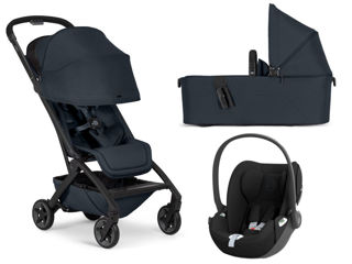Visualizza i dettagli per Joolz trio Aer2 dark navy blue + Cybex Cloud T i-Size comfort sepia black - Passeggini trio e duo Immagine di Joolz trio Aer2 dark navy blue + Cybex Cloud T i-Size comfort sepia black - Passeggini trio e duo