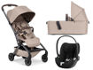 Immagine di Joolz trio Aer2 sandy taupe + Cybex Cloud T i-Size comfort sepia black - Passeggini trio