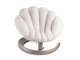 Immagine di Tavo Shell cuccia oscillante rialzata per cani e gatti latte - Sdraiette e altalene