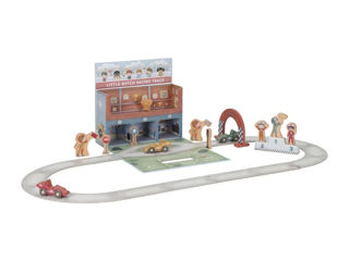 Immagine di Little Dutch set gara macchinine FSC LD2524 - Giocattoli in legno