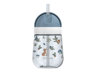 Immagine di Little Dutch prima borraccia con cannuccia 300 ml forest friends 108014065408 - Tazze e bicchieri