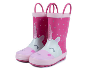 Immagine di Mr Tiggle stivali da pioggia Unicorno Stelline tg 22 - Scarpine neonato