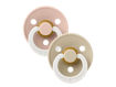 Immagine di Bibs 2 ciucci Colour Glow 0-6 mesi blush-vanilla - Ciucci