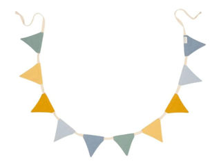 Immagine di Little Dutch ghirlanda a triangolini multicolor AC21042006 - Complementi d'arredo