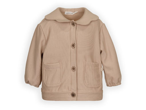Immagine di Bamboom giacca con colletto a fiore mocha sand 1022-347 tg 9-12 mesi - Capi spalla