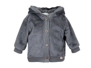 Immagine di Bamboom giacca bomber teddy con cappuccio midnight blu 1035-343 tg 6 mesi - Capi spalla