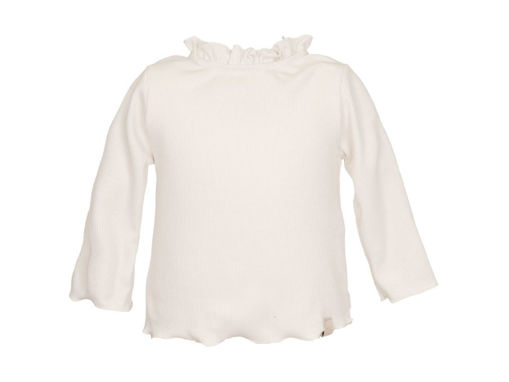 Immagine di Bamboom shirt colletto volant warm white 1068-345 tg 12-18 mesi - Maglie