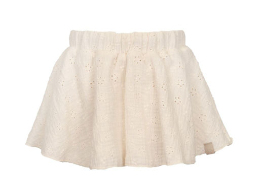 Immagine di Bamboom Gonna ricamata a fiori warm white 1072-345 tg 6 mesi - Pantaloni