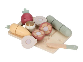 Immagine di Little Dutch verdure da tagliare FSC LD2505 - Giocattoli in legno