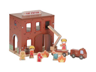 Immagine di Little Dutch caserma dei pompieri FSC LD2538 - Giocattoli in legno