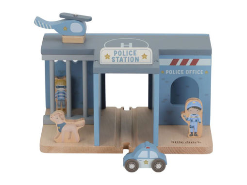 Immagine di Little Dutch stazione polizia FSC LD2539 - Giocattoli in legno Little Dutch