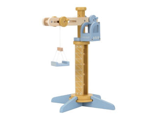 Immagine di Little Dutch set gru con binari del trenino FSC LD2542 - Giocattoli in legno