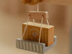 Immagine di Little Dutch set gru con binari del trenino FSC LD2542